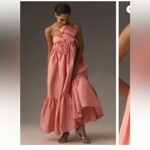 Atsu Sally Bow Midi Dress